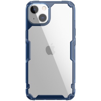 Силиконовый чехол Nillkin Nature TPU Pro Case Синий для Apple iPhone 13(1)