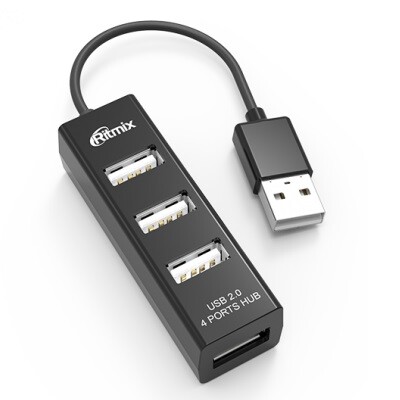 USB-Разветвитель Ritmix CR-2402(2)