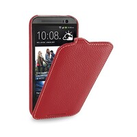 Кожаный чехол Melkco Leather Case Red LC для HTC One M8