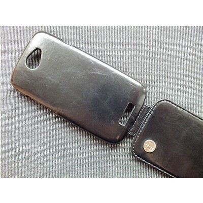 Кожаный чехол Rada Case Black для HTC One S(3)