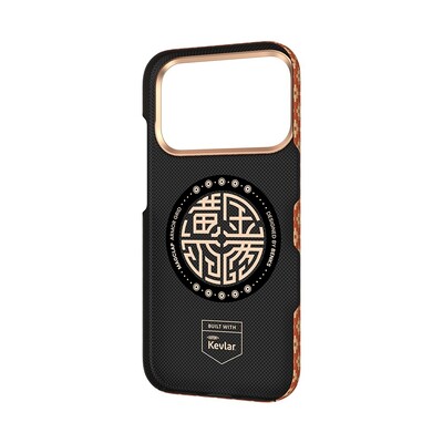 Кевларовый чехол с Magsafe Benks ArmorGrid ArmorAir Case оранжевый для Apple iPhone 17 Pro(3)
