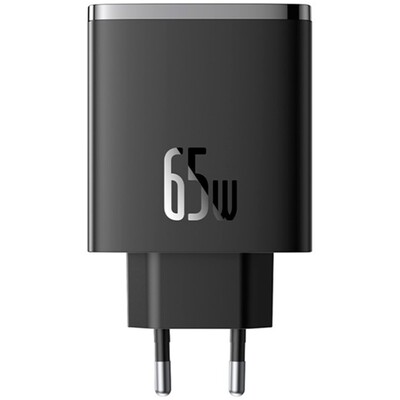 Сетевое зарядное устройство OS-Baseus Cube Pro Fast Charger 2C+U 65W  (P10152301113-00) Чёрный(3)