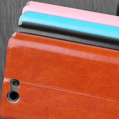 Полиуретановый чехол Mofi Book Case Black для ZTE Blade L2(3)