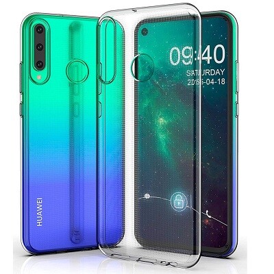 Силиконовый чехол TPU Case 0.6mm прозрачный для Huawei P40 Lite E\ Honor 9C(1)