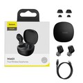 Беспроводные наушники Baseus Encok True Wireless Earphones WM01 (NGWM01-01) чёрные(#5)