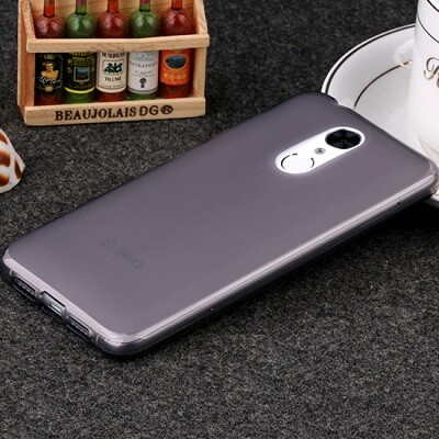 Силиконовый бампер Becolor TPU Case 1mm Grey Mate для Lenovo Vibe K6 Note(1)