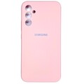 Силиконовый чехол Silicone Case светло-розовый для Samsung Galaxy A34(#1)