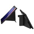 Защитный чехол Nillkin Bumper Leather Case Pro Multi-angle Черный для Samsung Galaxy Tab S9 Plus 5G(#4)