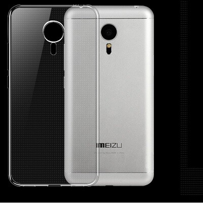 Силиконовый бампер Becolor TPU Case 0.5mm Transparent для Meizu M5 Note(1)