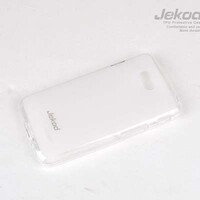 Силиконовый чехол Jekod TPU Case White для LG L70 Dual D325