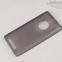 Силиконовый бампер Becolor TPU Case 1mm Grey для Nokia Lumia 830