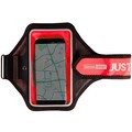 Спортивный чехол Baseus Move Armband черно-красный для телефонов до 5 дюймов(#3)