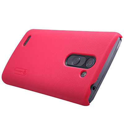 Пластиковый чехол Nillkin Super Frosted Shield Bright Red  для LG L Bello D335(4)