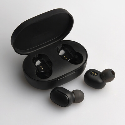Беспроводные наушники Xiaomi RedMi AirDots S черные(4)