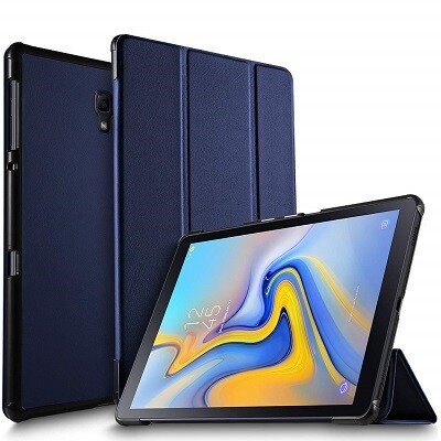 Полиуретановый чехол Nova Case синий  для Samsung Galaxy Tab A 10.5 SM-T590/T595(1)