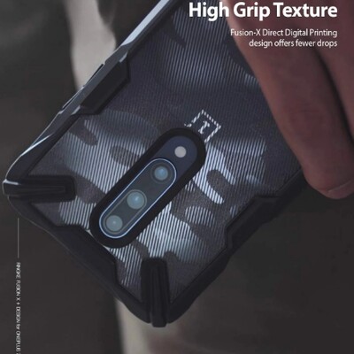 Чехол бампер Ringke Fusion X Series камуфляжный для OnePlus 7 Pro(4)