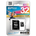 Карта памяти MicroSD(HC) Silicon Power 32GB Class 10+SD адаптер(#1)