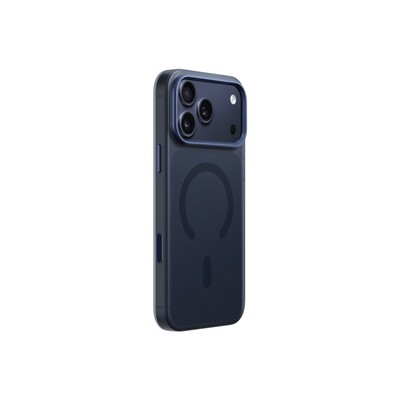 Пластиковый матовый чехол с Magsafe KZDOO Matguard матово-синий для Apple iPhone 17 Pro(1)