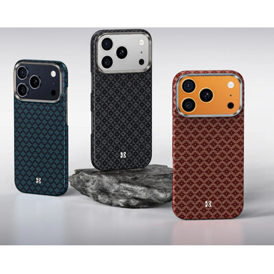 BENKS ArmorAir ArmorGrid Phone case Built with Kevlar черный для Apple iPhone 17 Pro Max(6)