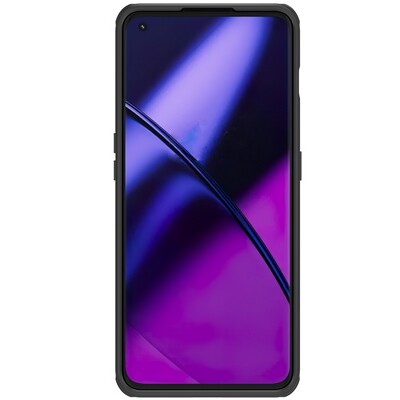 Пластиковый чехол с пластиной Magsafe Nillkin Super Frosted Shield Pro Magnetic Case Черный для OnePlus 11(2)