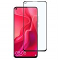 Противоударное защитное стекло с полным клеем Full Glue Screen Cover 0.3mm черное для Huawei Nova 4(#1)