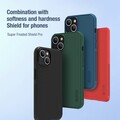 Пластиковый чехол Nillkin Super Frosted Shield Pro Зеленый для Apple iPhone 14 Plus(#6)