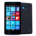 Пластиковый чехол с пленкой Nillkin Super Frosted Shield Black для Microsoft Lumia 640(#3)