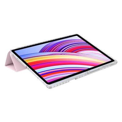 Защитный чехол книжка Acrylic Origami TPU Case с креплением для стилуса розовый для Samsung Galaxy Tab S11 SM-X730/ SM-X736(5)