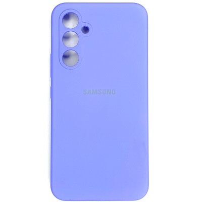Силиконовый чехол Silicone Case лавандовый для Samsung Galaxy A54(1)