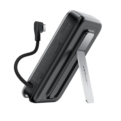 Внешний аккумулятор со встроенным кабелем и подставкой Acefast M24 22.5W Magnetic Fast Charging Power Bank 10000mAh(8)