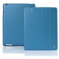 Кожаный чехол Jisoncase Smart Leather Case Blue для Apple iPad 4(#1)