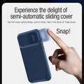 Чехол пластиной Magsafe Nillkin Textured S Magnetic Case Зеленый для Apple iPhone 14 Pro Max(#4)