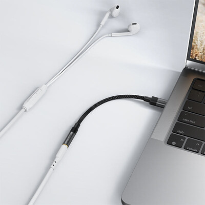 Аудио-конвертер Acefast J12 USB-C to 3.5mm female(5)
