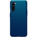Пластиковый чехол с подставкой Nillkin Super Frosted Shield Синий для OnePlus Nord(#1)