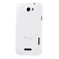 Силиконовый чехол накладка Moings White для HTC One X