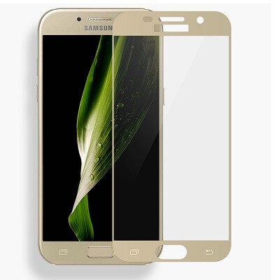 Защитное стекло Aiwo Full Screen Cover 0.33 mm Gold для Samsung A520F Galaxy A5 (2017)(2)