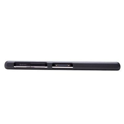 Пластиковый чехол с пленкой Nillkin Super Frosted Shield Black для Sony Xperia Z1 L39h(3)