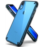 Чехол бампер Ringke Fusion Series прозрачный-серый для Apple iPhone XR
