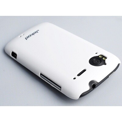 Пластиковый чехол накладка Jekod White для HTC Titan(1)