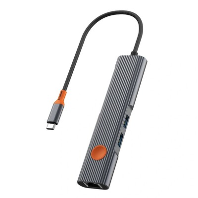 Type-c Хаб WiWU Travel 5in1 USB-C Hub Wi-HB005(3)