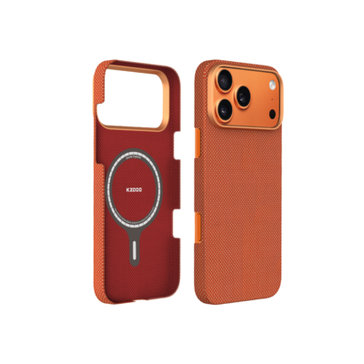 Кевларовый чехол KZDOO Mag Kevlar Оранжевый  для Apple iPhone 17 Pro Max(2)