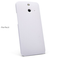 Пластиковый чехол Nillkin Super Frosted Shield White для HTC One E8 Ace