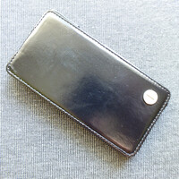 Кожаный чехол Rada Case Black для HTC One M7