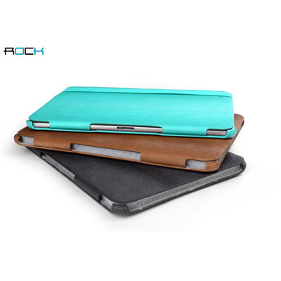 Чехол книга ROCK Texture series Brown для Samsung Galaxy Note 10.1 N8000(2)