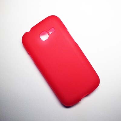 Силиконовый чехол Becolor Red Mat для Samsung S7262 Galaxy Star Plus(1)