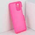 Силиконовый чехол Silicone Case ярко-розовый для Xiaomi Poco M5s(#2)