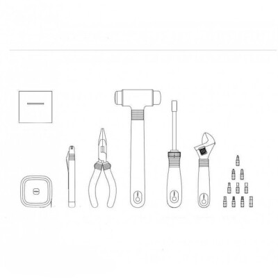 Набор инструмента Xiaomi Mi MIIIW Tool Storage Box(6)