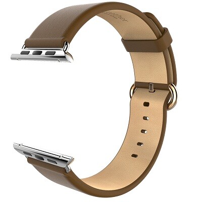 Кожаный ремешок HOCO Art Series Pago Leather Brown для Apple Watch 42mm Series 1\2\3(3)