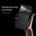 Силиконовая накладка Nillkin CamShield Leather Case S Черная для Samsung Galaxy S22 Ultra(#6)