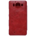 Кожаный чехол Nillkin Qin Leather Case Red для Microsoft Lumia 950(#2)